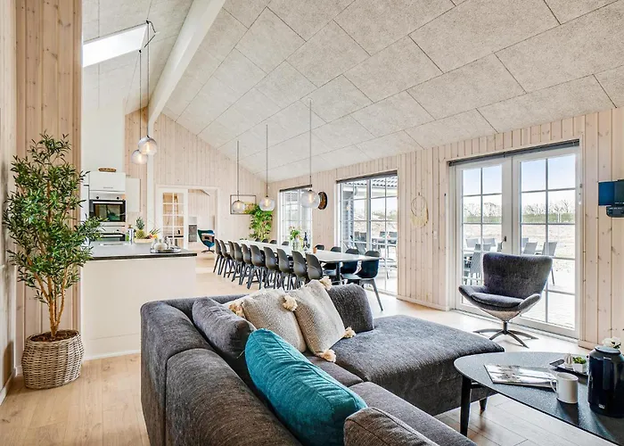 Cozy In With Sauna Casa de Férias Nørre Nebel