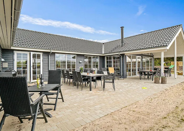 Cozy In With Sauna Casa de Férias Nørre Nebel