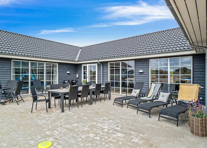 Cozy In With Sauna Casa de Férias Nørre Nebel