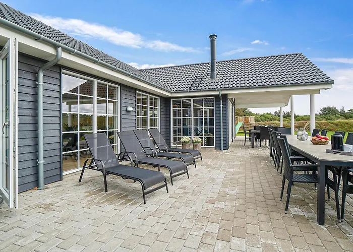 Cozy In With Sauna Casa de Férias Nørre Nebel